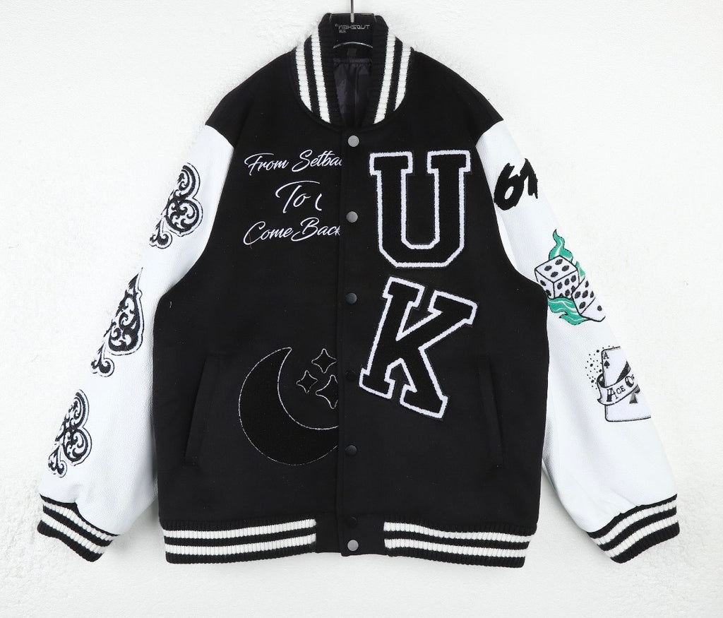 Ace Of Spades Varsity Jacket